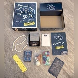 THE MAN GAME. Excellent condition. All ages. 3-6 players.